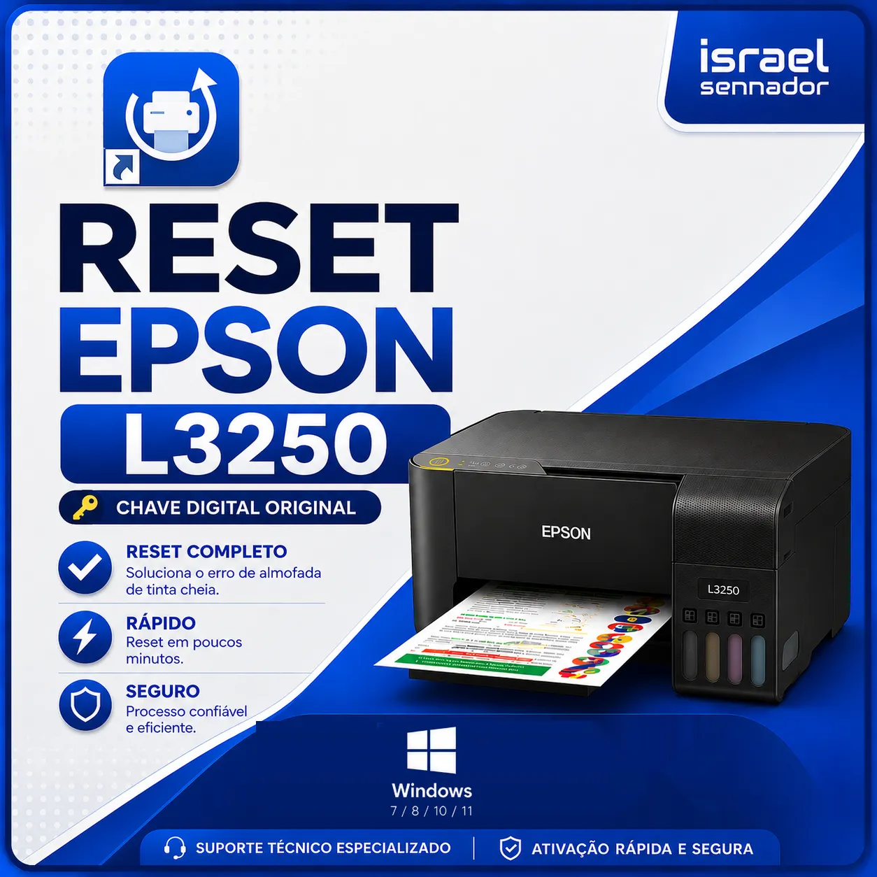 RESET EPSON L3250